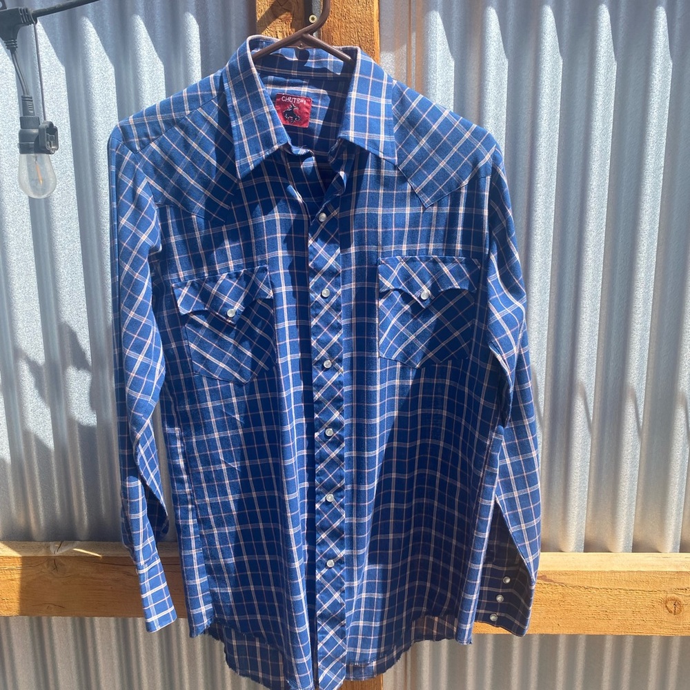 Vintage Pearl Snap Western Shirt